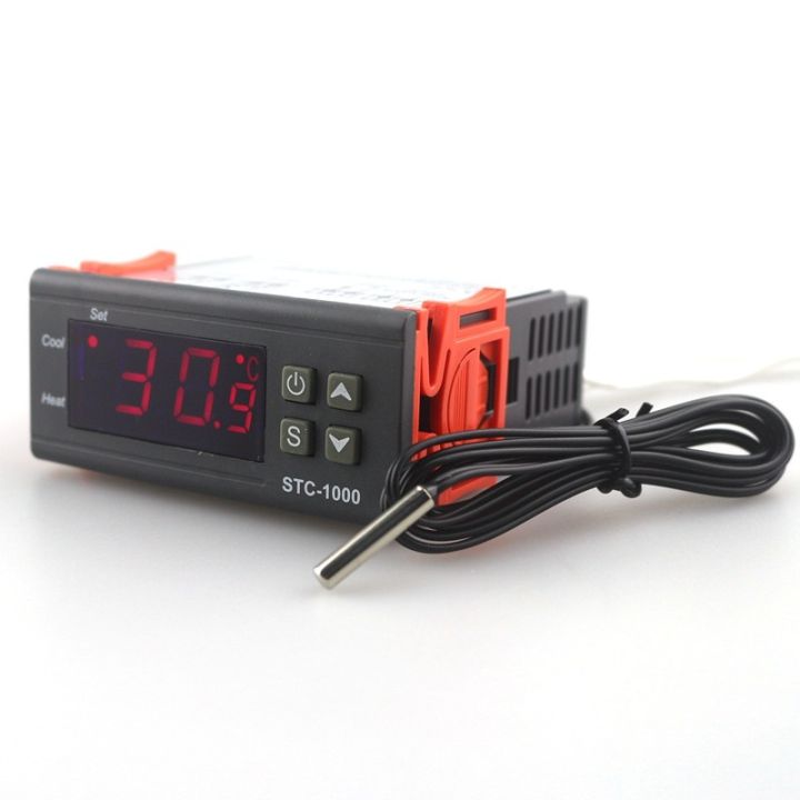 Egg Incubator Thermostat 220V Temperature Controller 10A/30A Farming Accuracy