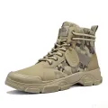 Men's Boots Mens Ankle Boots Plus Size 39-46 Army Boot Male Shoes Work Safety Shoes Motocycle Bootie. 