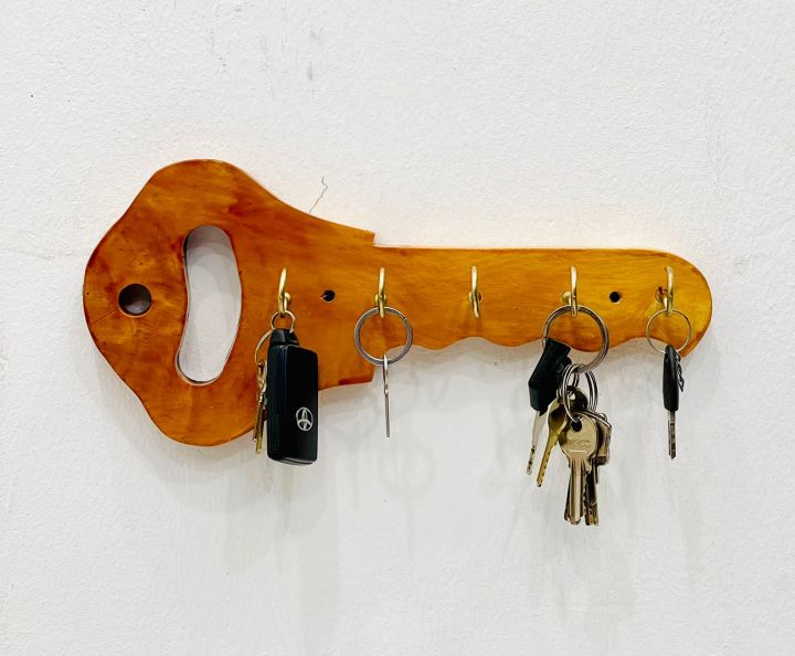 Key%20Holder%20-%20Beautiful%20Quality%20Wooden%20Key%20Shape%20Key%20Holder%20Wall%20Key%20Hook%20Storage%20Rack%20Hanger%20D%C3%A9cor%20Room%20Hanging%20Gifts%20-%2012%20Inch%20Long%20-%20Image%202