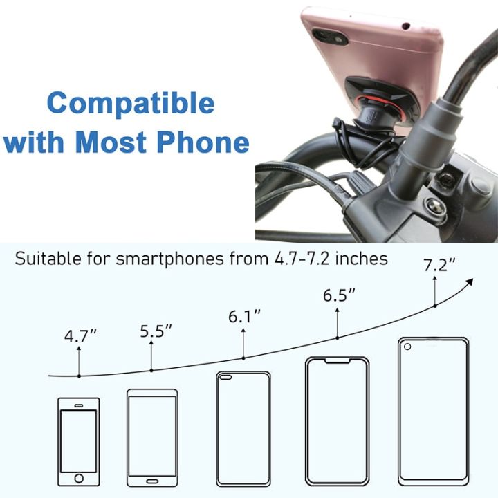 SMOYNG%20Security%20Lock%20Motorcycle%20Bicycle%20Phone%20Holder%20Stand%20Adjustable%20Support%20MTB%20Bike%20Handlebar%20Mount%20Bracket%20For%20Xiaomi%20iPhone%20-%20Image%204