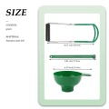 Canning Kit Jar Lifter Wide Mouth Canning Funnel Lid Wand. 