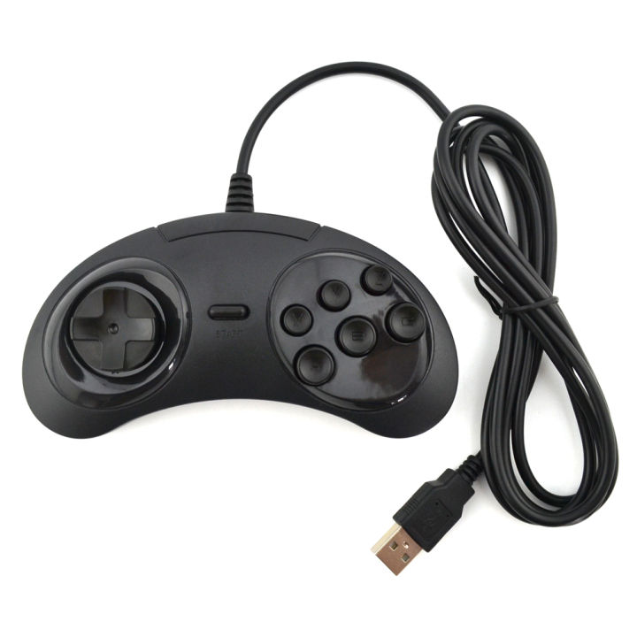 Classic 6 Buttons Usb Gamepad Game Controller Joypad Not For Sega For ...
