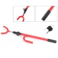 NEW Stainless Steel Steering Wheel Lock. 