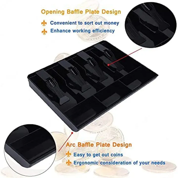 Cash%20Register%20Drawer%20-%20Cash%20Money%20Tray%20Replacement%204%20Bill/3%20Coin%20Cash%20Register%20Insert%20Tray,12.6%20x%209.6%20x%201.4Inch%20-%20Image%206