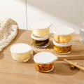 Portable Glass Storage Jar Translucent Sealed Pickle Jar High-Quality Stackable for Picnic Travel Office. 