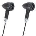 SRIWEN 2Pcs Motorcycle Turn Signal 6Led Indicator Locomotive Universal Turn Signal. 