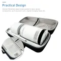 Hard EVA Travel Carry Case For Samsung The Freestyle Case Thickened Mesh Bag Projector Storage Bag Portable Carrying Case Zipper PizazzazzAA. 