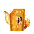 Vivel Body Wash, Glycerin and Honey, Moisturizing Shower Gel, 400ml Liquid Refill Pouch Pack, for Women and Men, for Glowing and Moisturised Skin Refill Pouch, All Skin Types(FROM INDIA)NUZ. 