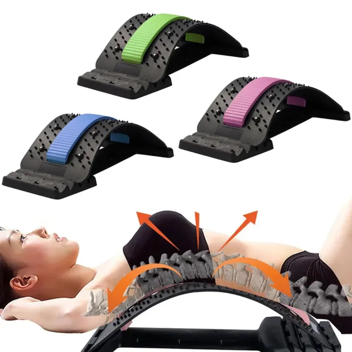 Magnetotherapy%20Back%20Massager%20Stretcher%20Waist%20Neck%20Fitness%20Multi-Level%20Adjustable%20Lumbar%20Cervical%20Spine%20Support%20Pain%20Relief%20Relax%20-%20Image%202
