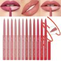 1Pc Waterproof Matte Lip Liner Pencil – Long-Lasting Velvet Texture, Smooth & Precise Application, Non-Fading, Defines & Enhances Lips. 