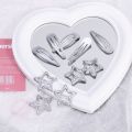 Korean Style Fashion Waterdrop Sequin Star Shape Metal  Color Hair Clips Women Girls Minimalist Y2k Side Bangs BB Snap Hair Pins Hair Accessories. 
