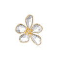 For Suit Sweater Shirt Broche Women's  Flower Brooch Vintage Jewelry Retro Style Brooches Decoration. 