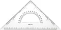 Deli Set Square 33 cm No 6435 (2 pcs) for Engineers and Architects. 