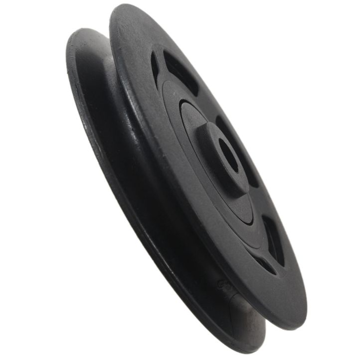 Spreeshop%204pcs%2095mm%20Black%20Bearing%20Pulley%20Wheel%20Cable%20Gym%20Equipment%20Part%20Wearproof%20-%20Image%207
