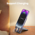UGREEN Cell Phone Stand for Desk Adjustable Aluminum Alloy Phone Holder Dock for iPhone 14 Plus/iPhone 14 Pro Max 13 12 Pro Max Xiaomi Foldable Mobile Phone Holder Stand. 