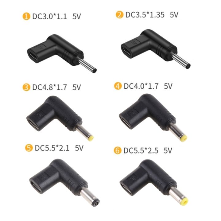 Type C to for Dc Power Cord Adapter Connector for Dc AC Power Adapter ...