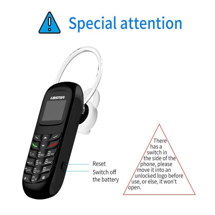 NEW star B phone with ear hook phone L8Star BM 70 mini phone Bluetooth universal wireless ear dialer GtM70 small GSM phone