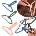 Silicone Double Sided Pet Hair Remover Lint Remover Clean Tool Shaver Sweater Cleaner Fabric Shaver Scraper For Clothes Carpet 1Pcs. 