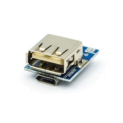 Power Bank module USB Step up converter module Boost converter module 3.7v to 5v 1A module Bi-directional 18650 battery charger module