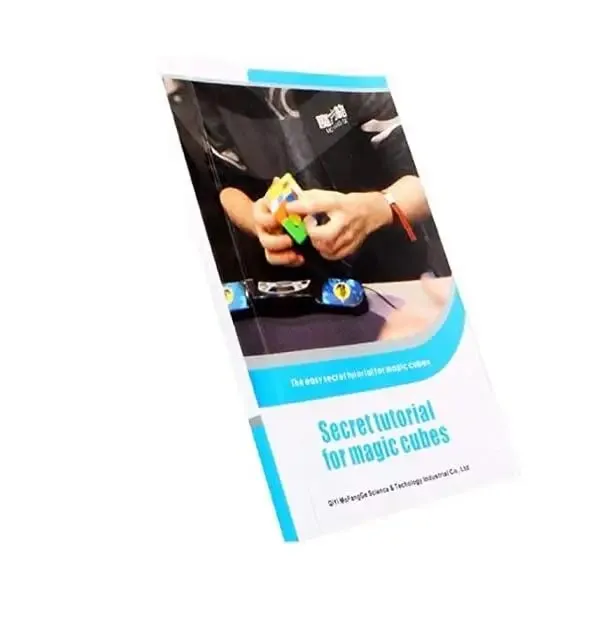 【DATA FROG Global MALL】speed book for 3x3x3 4x4x4  Handbook: Secret Tutorial for Magic Cubes QiYi Secret Tutorial Book