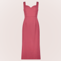 Long Dress Sleeveless Frock luxury Office New Design Burgundy Party Dresses Plus size Sexy Ladies. 