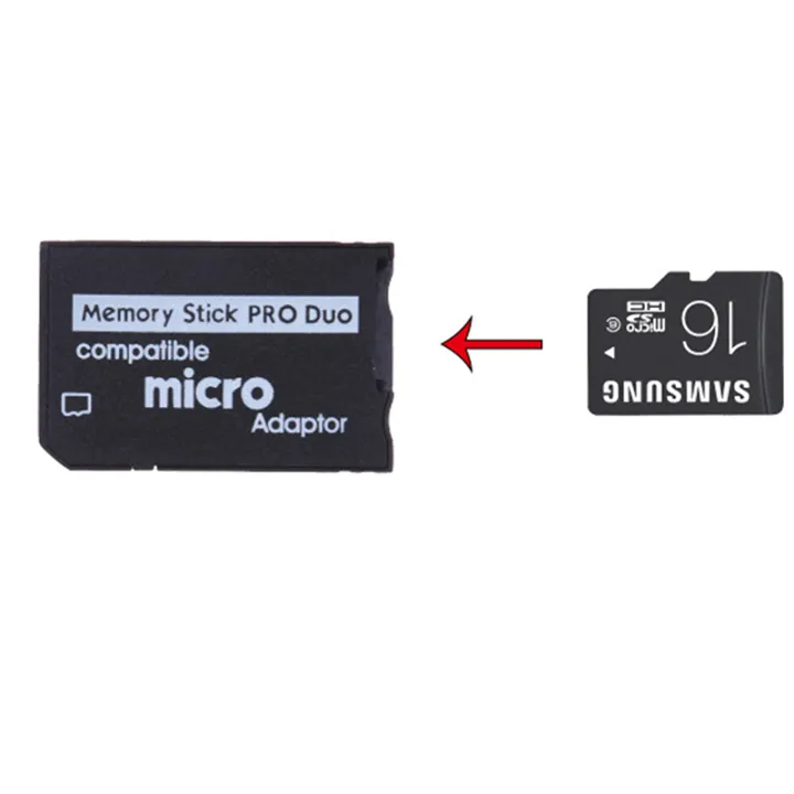 For Series SD SDHC TF to Memory Stick MS Pro Duo Adapter GHAN | Daraz.lk