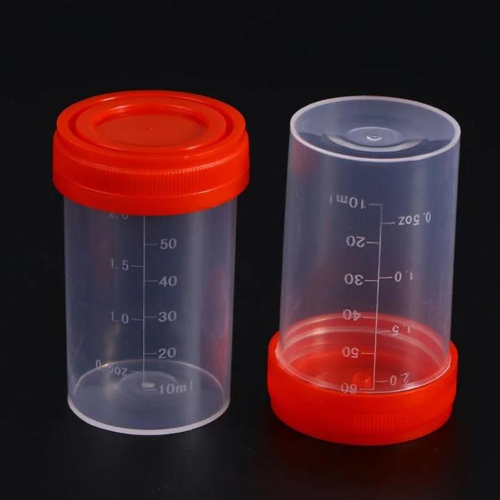 Ess Sample Containers Leakproof Lids Fluid Sample Containers Transparent Urine Sample Cups 10 ...