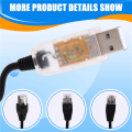 FTDI FT232RL Chip USB to RJ45 Cable RS485 Serial Port Delta IFD6500 Data Upgrade Cable Communication Interface Cable. 