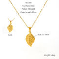 【Super Sale】Gold Peanut Coin Pendant Stainless Steel Gold Plated One Wealth Pendant Men's and Lucky Necklace Promotion. 