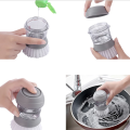Automatic Non-Stick Oil Cleaning Brush Dishwashing Decontamination Kitchen Tools Artifact Brush. 