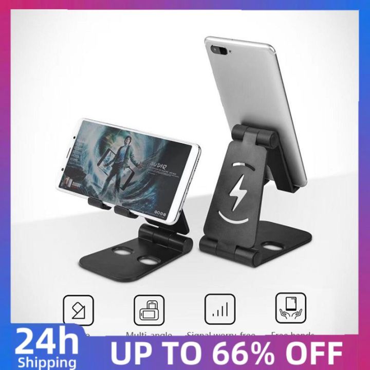 Mobile Phone Holder Seat Desktop For Phone Charging Base Plastic Double Adjustable Holder Stand For Xiaomi Huawei Samsung