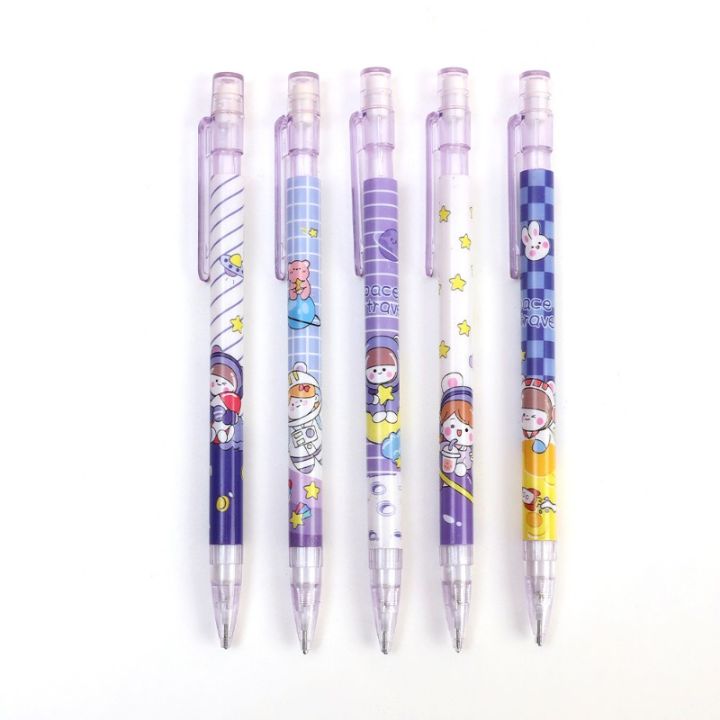 Korean%20Minimalist%200.5mm%200.7mm%20Refill%20Press%20Mechanical%20Pencil%20Transparent%20Plastic%20Art%20Sketching%20Automatic%20Pencils%20Students%20Drawing%20Stationery%20School%20Office%20Supplies%20-%20Image%208