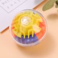 Compact Practical 3D Round Maze Puzzle Toy Intelligent Balance Training Labyrinth Round Rolling Ball Track Maze Toy For Kids Adults Brain Education. 
