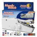 Handheld Sewing Machine with Extra Bobbins, MSDADA Portable Electric Stitch Cordless Sewing Machine with Extra Bobbin, Needle for Curtains, Fabric, Kids Cloth, Crafts and Home Travel. 