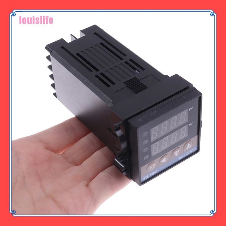VibeVendor%20LLPH%20100-240VAC%20PID%20REX-C100%20Temperature%20Controller%20SSR-40A%20Thermocouple%20LOU%20-%20Image%202