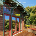 Window Privacy Film Sun Blocking Mirror Reflective Tint One Way Heat Control Vinyl Anti UV Window Stickers for Home and Office. 