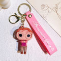 Animation Toys Stranger Things Keychain Thriller Movie Ornament Creative Key Chain for Car Backpack Pendant Kids Birthday Gift. 