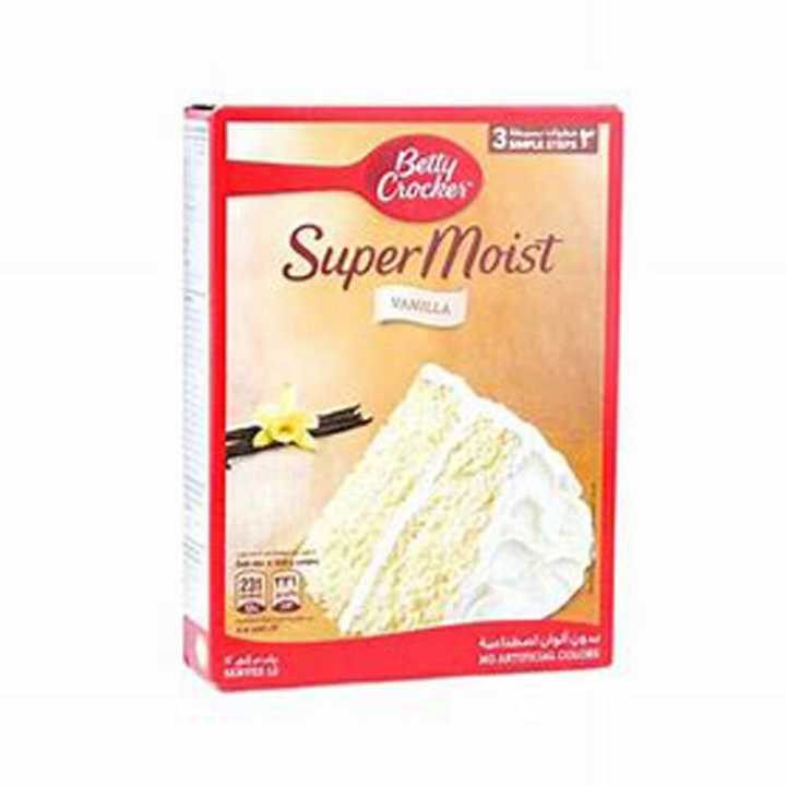 Betty Crocker Super Moist Vanilla 425G