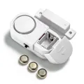 Door Window 90dB Wireless Magnetic Sensor Security Alarm with 3 x 1.5V LR44 Button Batteries. 
