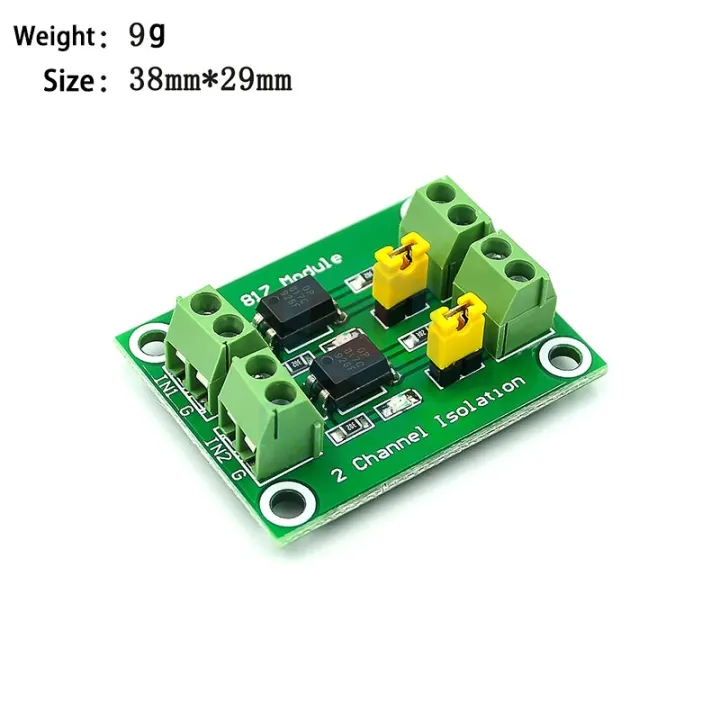 PC817%202%204%208%20Channel%20Optocoupler%20Isolation%20Board%20Voltage%20Converter%20Adapter%20Module%203.6-30V%20Driver%20Photoelectric%20Isolated%20Module%20-%20Image%207