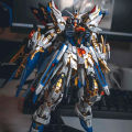 Bandai Model MG Red Heresy MB Strike Free Unicorn Flying Wing, Gundam Anime Mecha Assemble Figure Toy. 