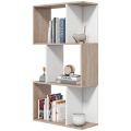 VTEC Modern Bookshelf / 3-Tier / Ornament Rack/ Simple shelf/ Bookcases / Shelves / Objects Display/ Home Decor / Modern Furniture / Multifunctional bookcase / Combination Floor Cabinet / Wooden / Simple / Storage & organisation. 
