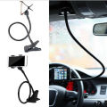 Flexible Arm Mobile Phone Holder Clamp Bed Desk Lazy Stand for Smart Phone. 