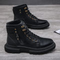 【ALLGOOD】Martin Boots Shoes for Men Safety Boots Ankle Boots  New Mens Safety Shoes MDX08. 