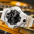 【Miga Plaza】 Men Watch Dual Display LED Digital Watch Luxury Military Quartz Watches 3130-8. 