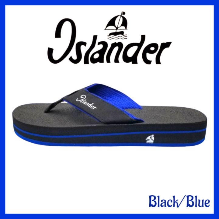 Islander%20'Black/Blue'%20Men's%20non-slip%20rubber%20soles%20100%25%20Authentic%20and%20Original%20Colored%20slippers/Flipflops%20-%20Image%208