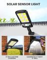 Solar Light 120 COB Large Outdoor Solar Waterproof Street Light Garden Infrared Sensor. 