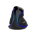 Delux M618 Plus Blue Light Wired Optical Mouse 600/1000/1600 DPI 3 Levels Ergonomic Mouse With 6 Buttons For PC Laptop Desktop. 