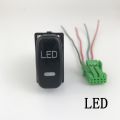 【Fan】 DRL Fan Fog Front Camera Parking Sensor Switch Wire For Mitsubishi Pajero Lancer X. 