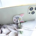Anime Lazy Brackets Star Moon Black White Cat Mobile Phone Holder Universal Cell Phone Finger Ring Bracket Pad Back Sticker. 